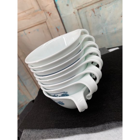 Corelle Livingware By Corning, Blue and White, (8) Cups old town blue onion - Picture 2 of 7